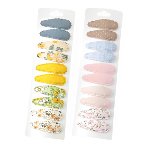 20 Piezas Pinzas para el Cabello para Niñas Lindas Pinzas para el Cabello Hechas a Mano para Recién Nacidos