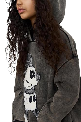 Sweat Desigual Garçon avec Patch Mick en Coton Confortable - 3