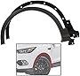 G-PLUS Fender Flare Compatible With 13-17 Ford Escape,Wheel Well Arch Opening Molding Flares Black Wheel Cover Protector (2 x Front Left+Front Right)