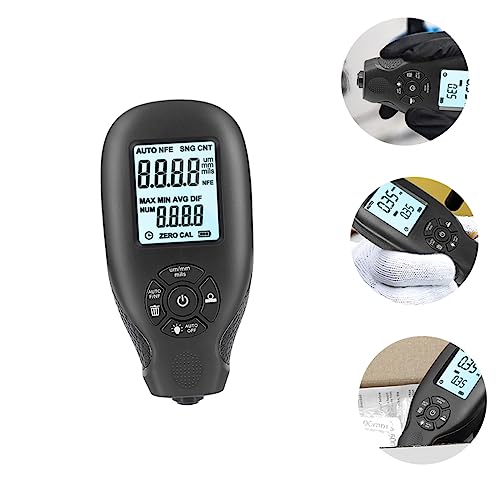 SMASOLO medidor digital portátil de espesor de recubrimiento para pintura de automóvil con función automática para medición precisa miniatura 7