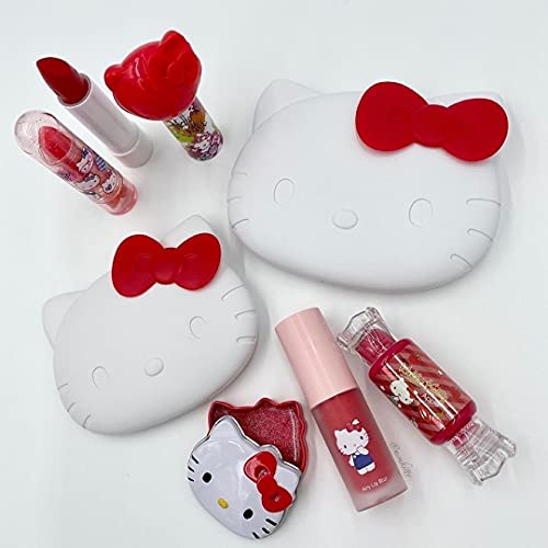 Miroir de maquillage compact Hello Kitty ATUIO avec éclairage LED strip de précision - 7