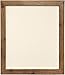 FRAMES BY POST Ramka na zdjęcia z dębu H7 o szerokości 25 mm z podkładką w kolorze kości słoniowej, 45 x 30 cm