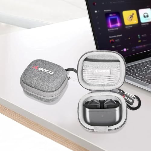 Boîtier de transport Samsung Galaxy Buds3 écouteurs gris