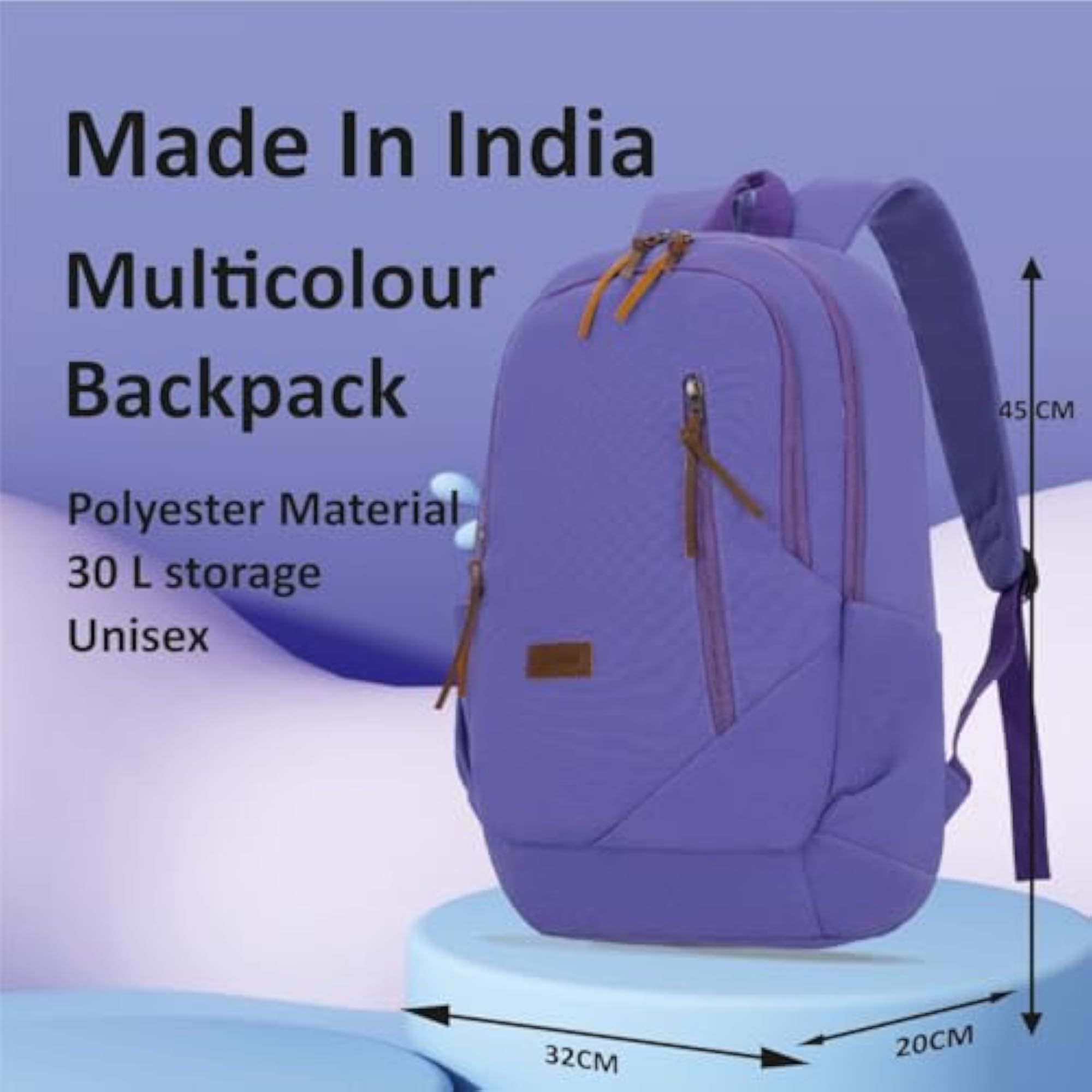 30 Litre Japanese Korean Style Water-Resistant School Bag