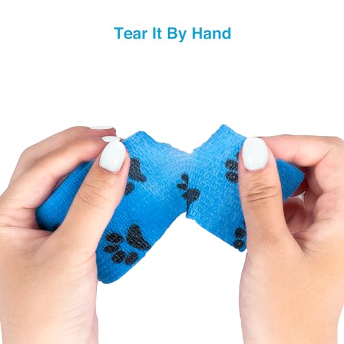 image for WePet Pet Wrap, Self-Adhesive, Only Sticks to Itself, Non-Woven Tape f