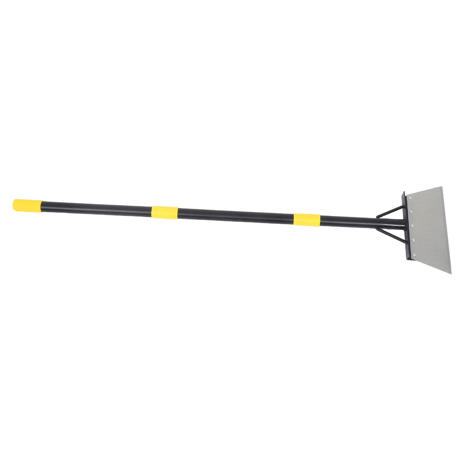 Pala Plana para Jardín Multifuncional Mango Ajustable de 127 CM Herramienta Resistente para Deshierbar Raspar Hielo y Limpiar Césped Adecuado para Bordes y Mantenimiento de