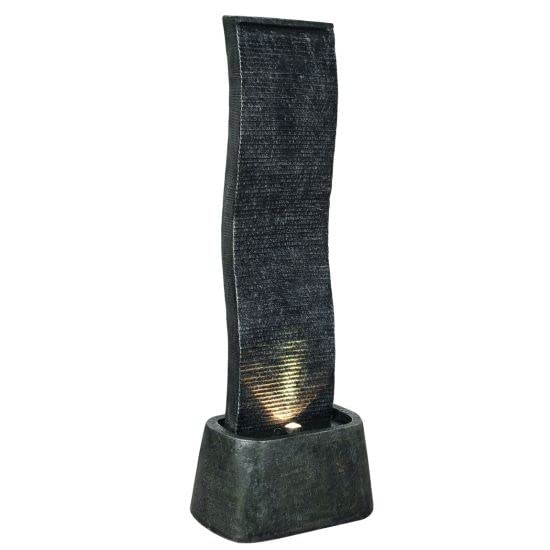 Nior Cascade Contemporary Water Feature Mains Power