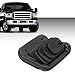 GRAND ORANGE 4x4 Transfer Case Manual Shifter Boot, Compatible with Ford F250 F350 Super Duty 6.0L 1999-2007 F81Z7277BC, F81Z-7277-BC Black Rubber Transmission Gear Shift Boot