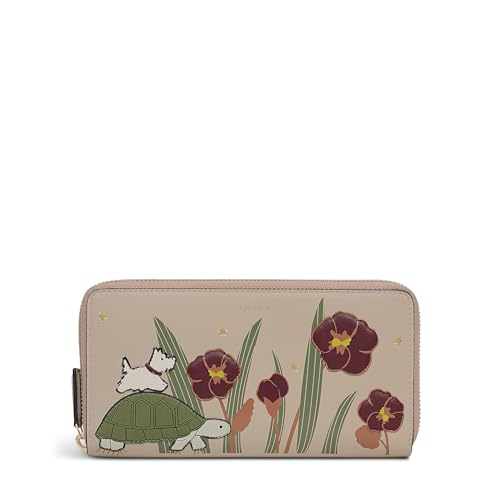 RADLEY London Midnight Wanderer Women's Leather Large Zip Around Purse, Porcini