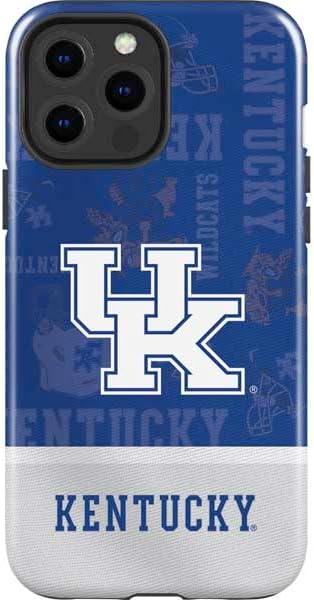 Skinit Impact Phone Case Compatible with iPhone 13 Pro Max - Officially Licensed University of Kentucky UK Wildcats Design