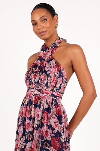 Image of Petal & Pup Women's Lennon Halterneck Maxi Dress