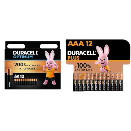 Pilas AAA pack de 12 unidades alcalinas para linternas y periféricos