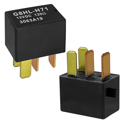AWD Indicator Is On with DTC C1850-14 - 2012-2014 Honda CR-V 5 Relay G8HL-H71 (Set of 2), 39794-SDA-A03 39794-SDA-A05 12VDC Automotive Relay - Compatible for 2003-2014 Accord 2006-2014 Civic 2007-2014 Acura MDX CR-V