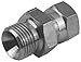 Tompkins Industries 3840-02-04 BSPP to BSPP Swivel, 1/8-28 x 1/4-19, Steel