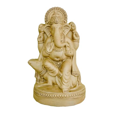 Image of Ganesha Idol Making Mold - Hight 7.5 inch Art Sculpture Mould for Clay, and Eco-Friendly Idols