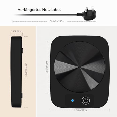 YsyYey Kaffeewärmer, Smart Schreibtisch Tassenwärmer,büro Gadgets – Ansicht 6