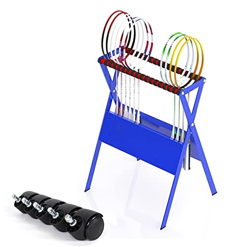 Chariot de tennis pour raquettes : organisez votre garage à domicile avec ce support portable