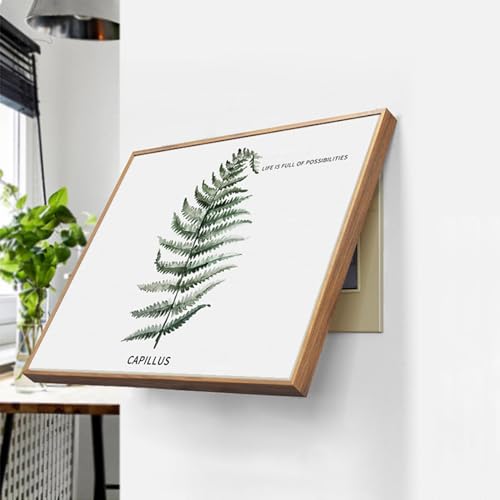 Cache-compteur électrique décoratif 41x31 pour sublimer l'entrée de maison