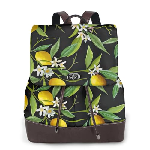 Sac à dos de randonnée et ville en cuir fleuri pour vos escapades