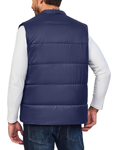 Little Donkey Andy Men's Lightweight Warm Puffer Vest Outdoor Sleeveless Jacket for Hiking Golf Casual Travel - Image 4
