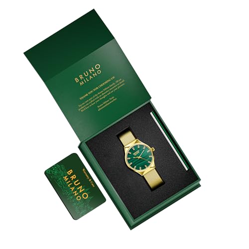 Image of BRUNO MILANO Stylish Watches Mesh Band Shiny Dial for Women and Girls