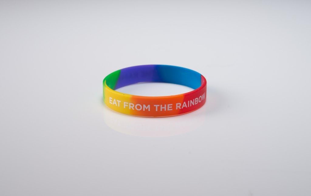 Eat from The Rainbow Wristband 7 Bigger Kids - 20 Pack