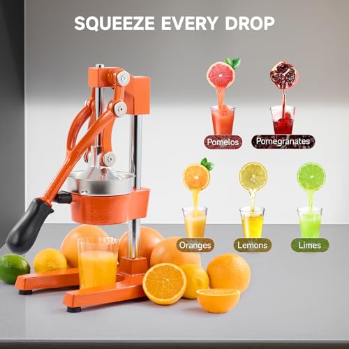 image for CO-Z Hand Press Juicer Machine, Manual Orange Juicer and Professional 