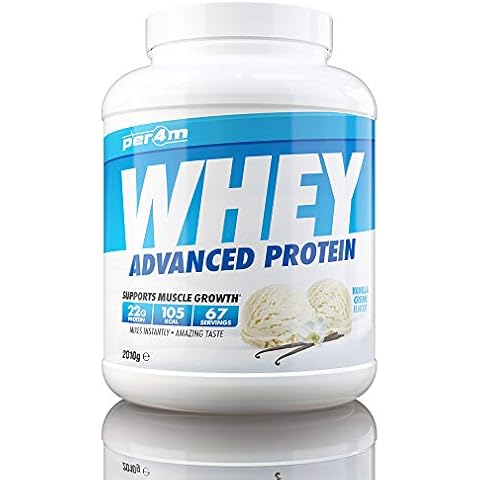 per4m Advanced Whey Protein 2. Supplement, 2 kg, Vanilla Creme,5060660080045 Cover