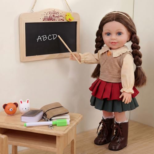 babeside on Amazon BABESIDE American Realistic Baby Doll Girl, 16 Inch Teacher Pretend Play Doll sold by babeside on Amazon