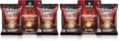 Image of Bevzilla 100 Grams (50 Gm X 2 Bags) Premium Classic Strong Coffee Powder | Make 50 Cups| Best for Espresso, Latte & Cappucino| Enjoy Hot & Cold Coffee (Pack of 2)