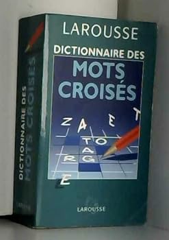 Paperback Dictionnaire des mots croise´s (French Edition) [French] Book