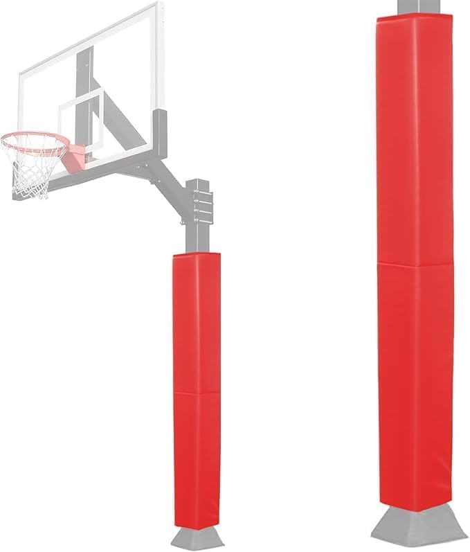 Gepolsterte Basketballstangenschutzhülse – gepolsterte Sicherheitsbarriere für Stützpfosten in Garagen und Kellern, unverzichtbare Sportausrüstung für den Heimgebrauch und Kindersicherheit