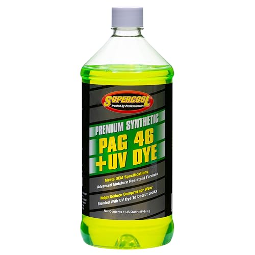 Image of TSI Supercool P46-32D-12CP PAG 46-Viscosity Plus U /V Dye Oil - 32 oz, 12 Pack