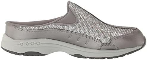 Easy Spirit Women's Traveltime639 Mule, Silver 060, 8 X-Wide | Image 5