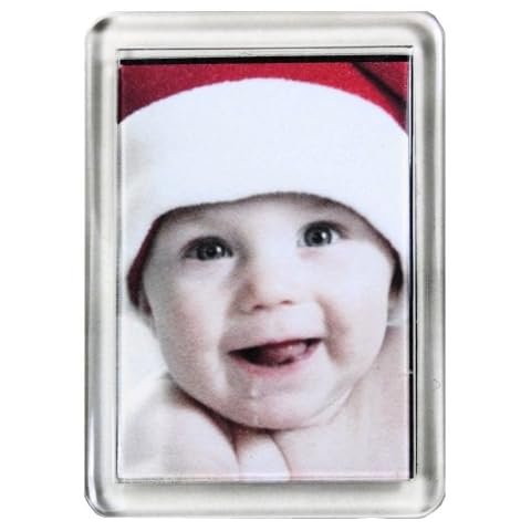 PC3721 ® 10 Blank Photo Fridge Magnet 50 x 35 mm Insert F1443 Cover