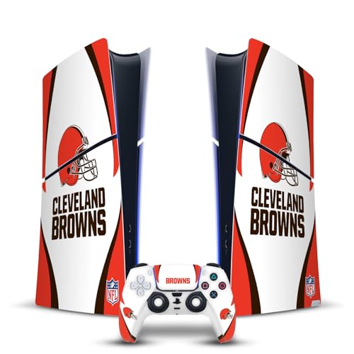 Autocollant Peau NFL Cleveland Browns PS5 Slim Digital Vinyle