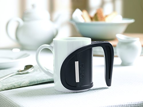 Healthsmart Duo Beverage Grip Handle For Mugs, Glasses And Bottles, Protects Hands From Hot Mug Surfaces, White,0.5 Pound #TOP29