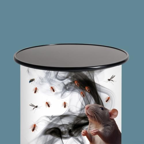 Copertura di scarico a pavimento, in acciaio inox, rotonda, anti blocco, filtri di scarico per balconi, tubi di scarico per camini, tubi di stufa, tubi fognari (130 mm)