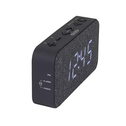 Jensen Jcr-229 Fm Digital Dual Alarm Clock Radio,Gray #TOP2