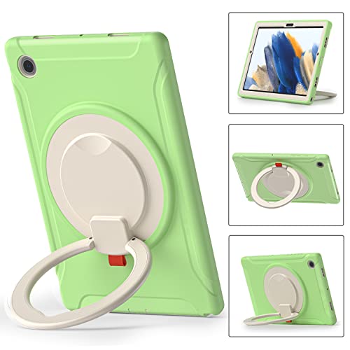 Coque antichoc Samsung Tab A8 protège écran et coins contre chutes enfants vert matcha - 2