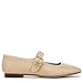 Sam Edelman Women's Michaela Mary Jane Flat, Bleached Beechwood Weave, 6.5