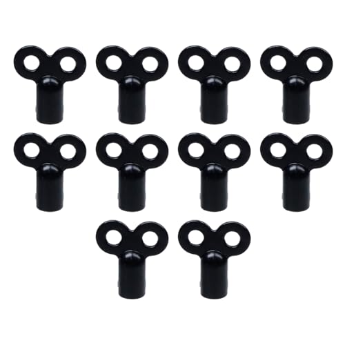 Tighall 10pcs Radiator Valve Key Heating System Universal Square Radiator