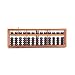THY COLLECTIBLES Vintage-Style 13 Rods Wooden Abacus Soroban Chinese Japanese Calculator Counting Tool w/ Reset Button 9.75"