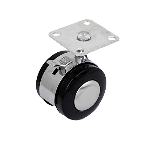 Aexit Office Chair Alloy Swivel Twin Wheel Plate Caster w Blak-e 2 Black (f9b2782c46262b496c27688d35373de3)