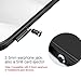 VIWIEU USB C Dust Plugs Charging Port Cover Caps with Cable Protectors 2 PCS Compatible with iPhone 16 15 Pro Max Samsung Galaxy S25/S24/S23/S22/S21/S20+ Ultra/Z Flip 6/Z Fold 6 Pixel OnePlus (Black)