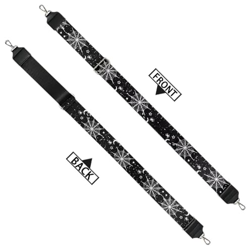 Image of Jeiento Wide Purse Strap Wide Shoulder Strap Adjustable Replacement Belt Soft Guitar Shoulder Straps for Women Girls Gifts