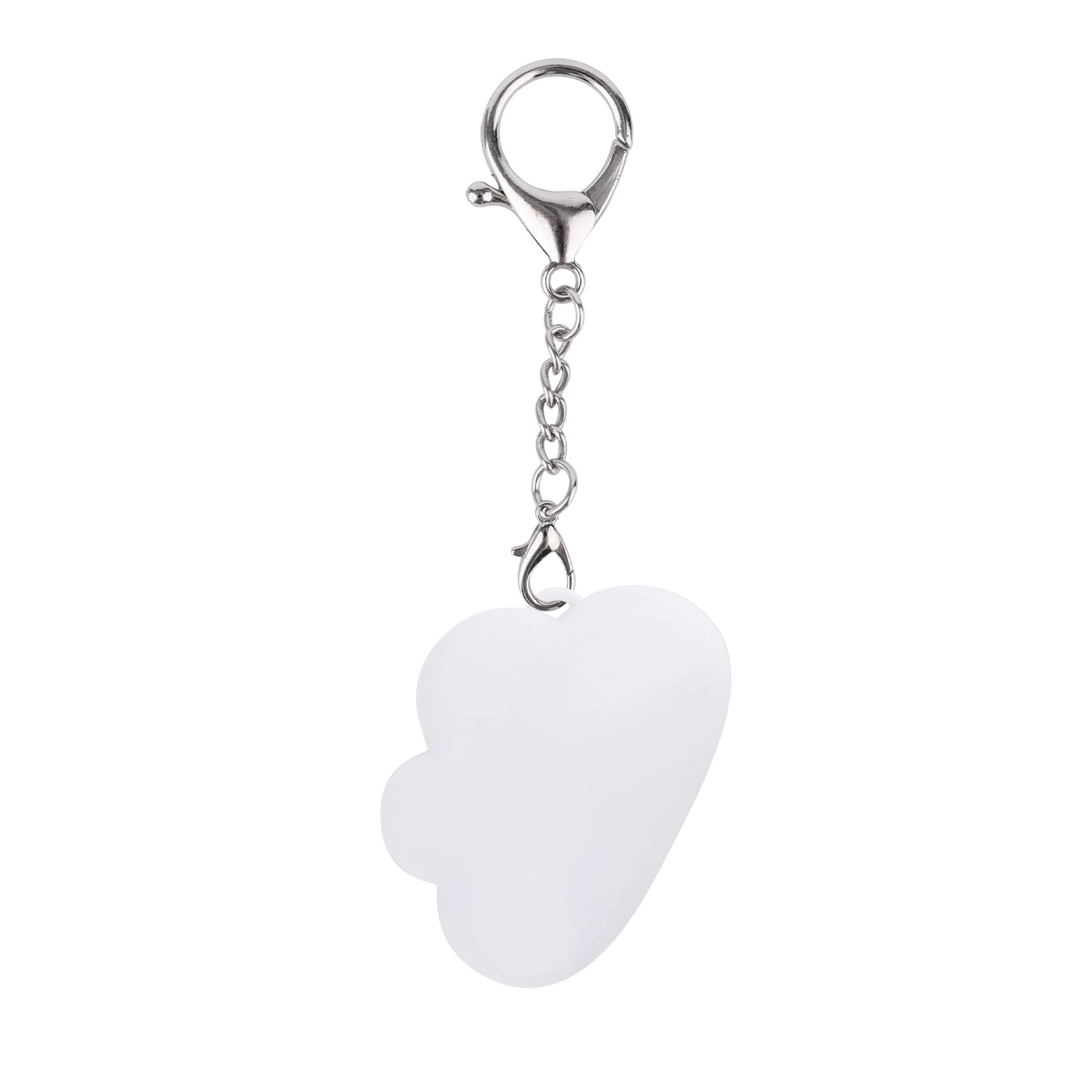 BTFO Cloud Shape Purse Light, Touch Sensor Handbag Light for Women Rechargeable LED Wallet Lamp Keychain Cute Tote Bag Accessory (White)
