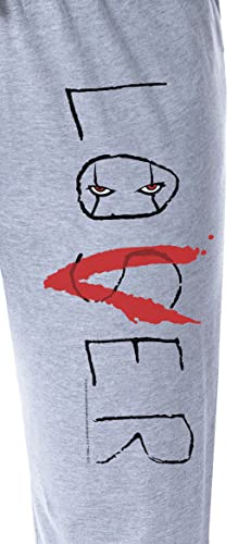 IT The Movie Womens' Loser Club Pennywise Clown Sleep Pajama Pants3