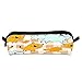 Produktbild Doode Cute Cat On Animal Pencil Case Große Kapazität Dinge Pen Bag Office Stationery Bag Kosmetiktasche