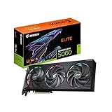 GIGABYTE AORUS GeForce RTX 5060 Elite 8G Graphics Card, 8GB 128-bit GDDR7, PCIe 5.0, WINDFORCE Cooling System, GV-N5060AORUS E-8GD Video Card